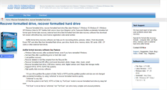 Desktop Screenshot of formatdriverecovery.com